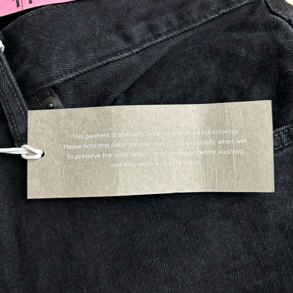 Everlane Men’s Slim Fit Jean Black 33x30 New